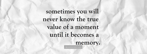 Never Knowing The True Value Facebook Cover