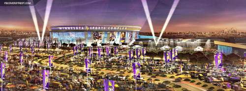 Hubert H Humphrey Metrodome New Minnesota Vikings 2 Facebook Cover