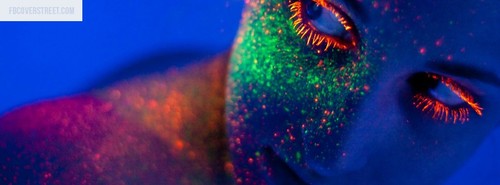 Neon Make up Facebook Cover
