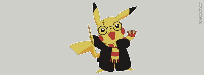 Pikachu Harry Potter  Facebook Cover
