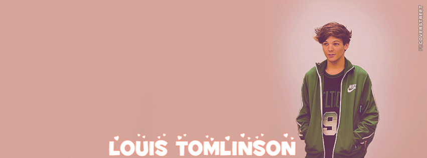 Louis Tomlinson Simple Cover  Facebook Cover