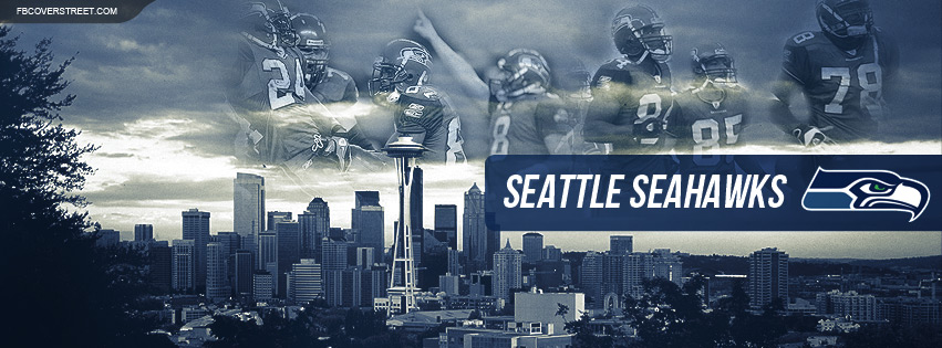 Seattle Seahawks Skyline Facebook Cover