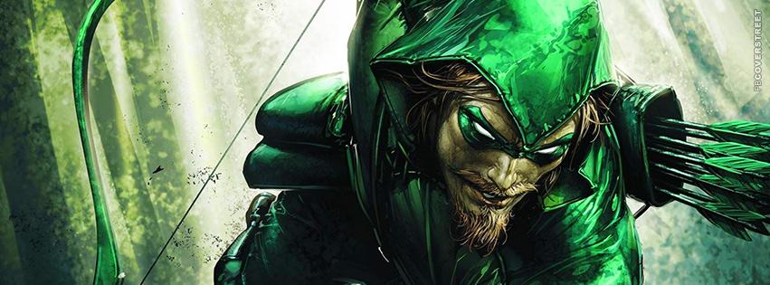The Green Arrow Comic Artwork Cover  Facebook Cover