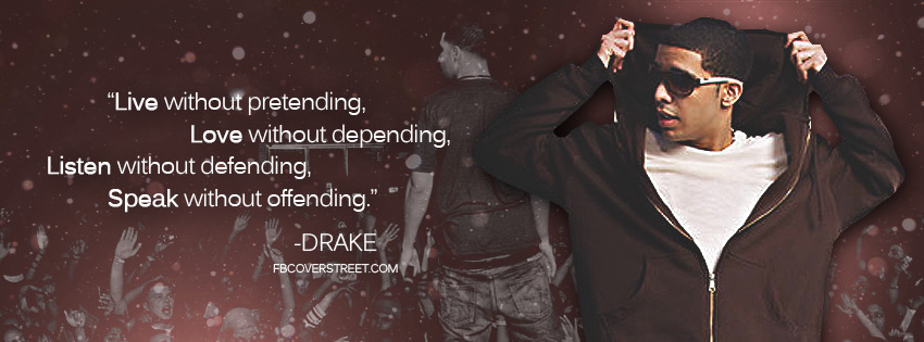 Drake Real Shit Facebook Cover