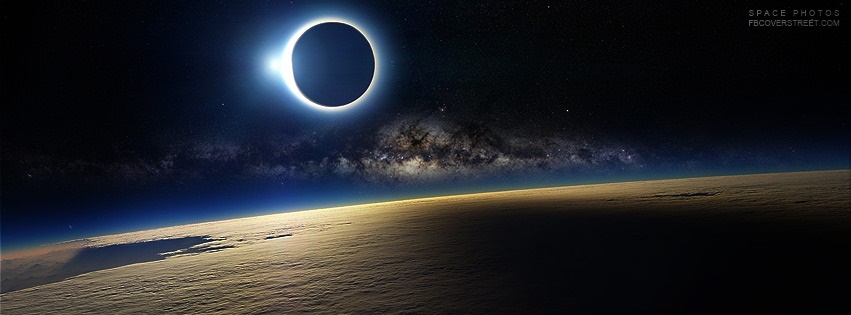 Sun Eclipse Facebook Cover