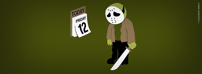 Jason Sad Friday The 12th  Facebook Cover