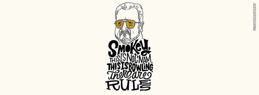 This Is Bowling Big Lebowski  Facebook Cover