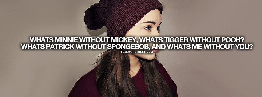 Whats Me Without You Quote Wallpaper