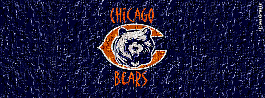 Chicago Bears Embossed Logo Cover Cover  Wallpaper
