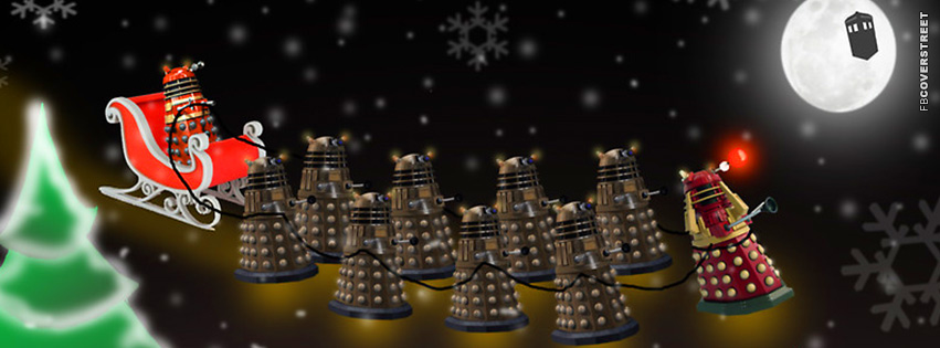 Dalek Dr Who Christmas  Wallpaper
