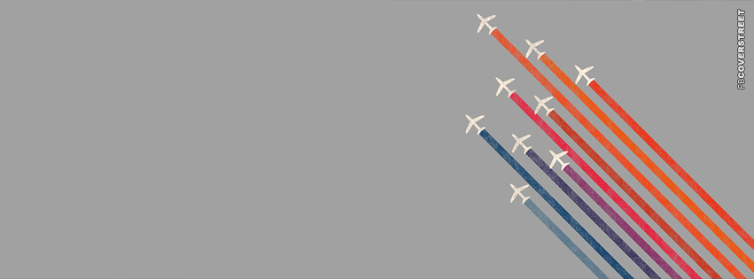 Flying Plane Stripes  Wallpaper