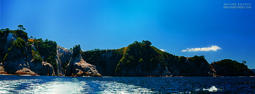 Gorgeous Tropical Island Facebook Cover