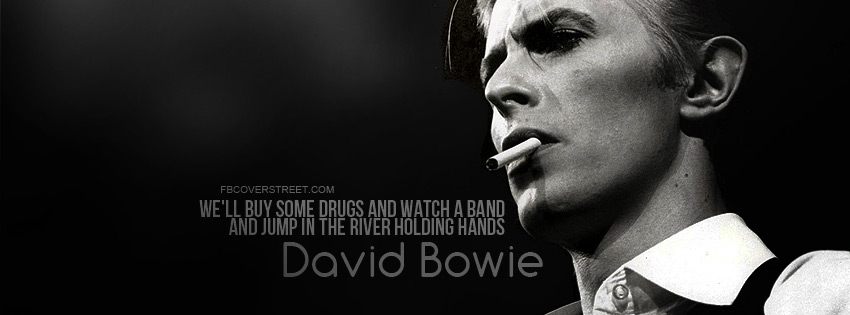 David Bowie Sweet Thing Quote Wallpaper