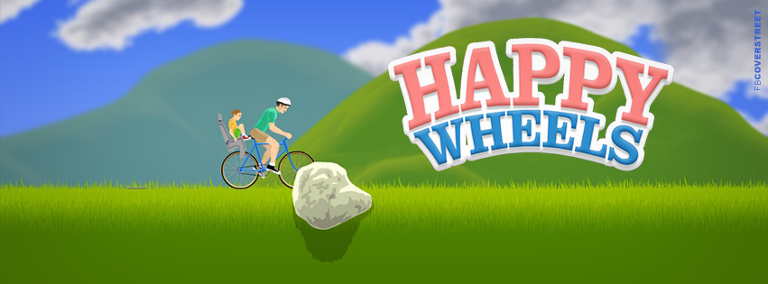 Happy Wheels Game Facebook Cover