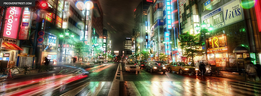Tokyo Japan Motioned City Light Picture