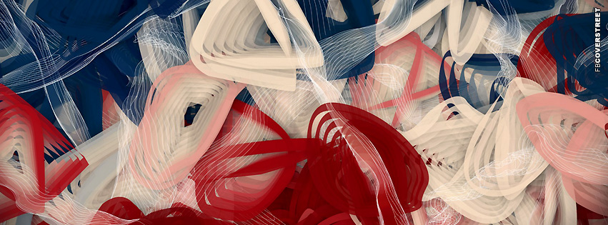 Red White and Blue America Abstract  Wallpaper