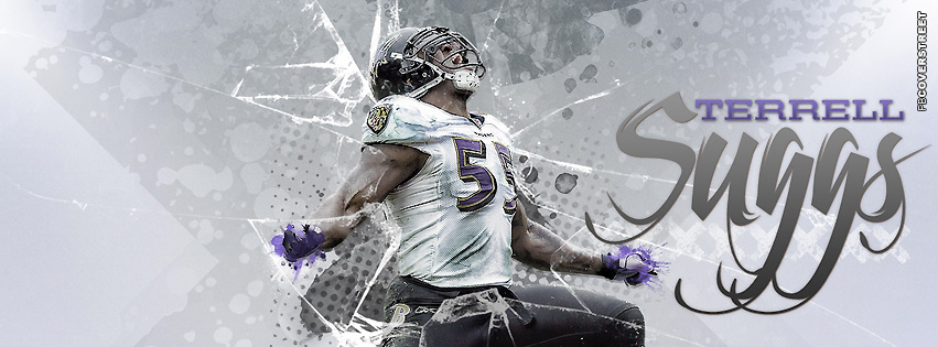 Baltimore Ravens Terrell Suggs Cover  Wallpaper