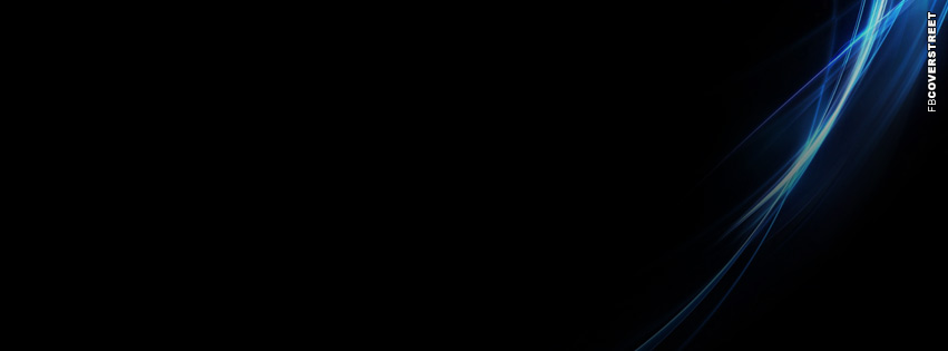 Blue Abstract Wave  Picture