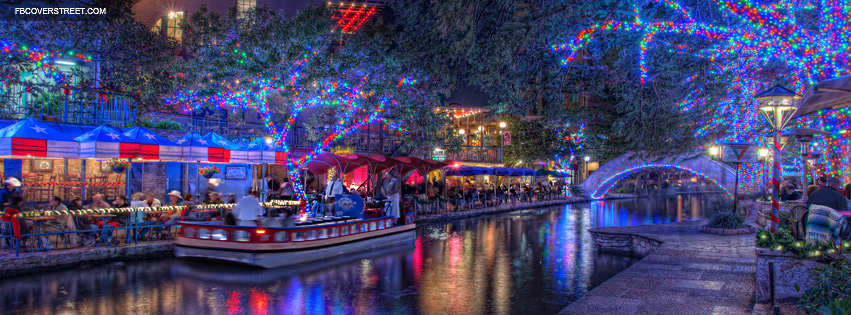 San Antonio Colorful Lights  Wallpaper