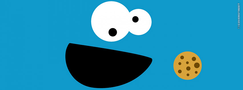 Cookie Monster Face Art  Wallpaper