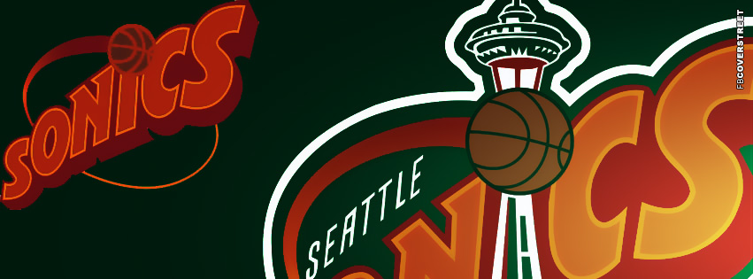 Seattle Supersonics Logo FB Cover  Picture