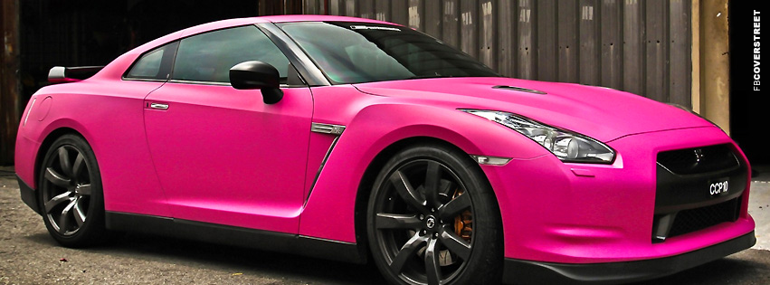 Pink Nissan GTR  Wallpaper