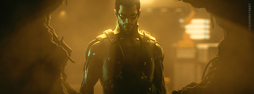 Deus Ex Human Revolution Adam Jensen FB Cover  Wallpaper