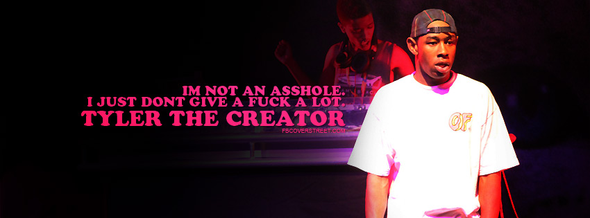 Tyler The Creator Im Not An Asshole Wallpaper