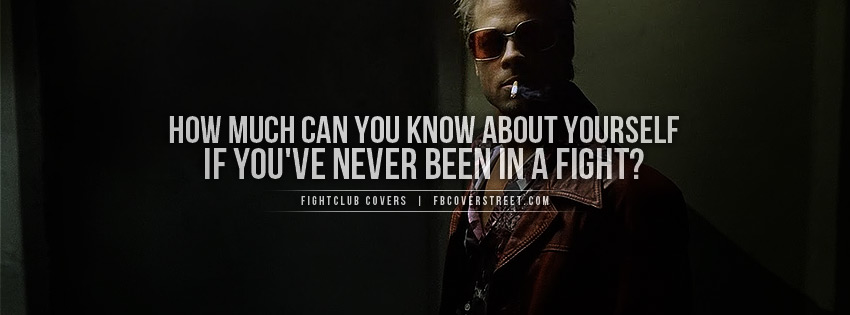 Fightclub Know Yourself Quote Wallpaper