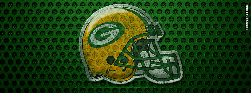 Green Bay Packers Helmet Facebook Cover  Wallpaper