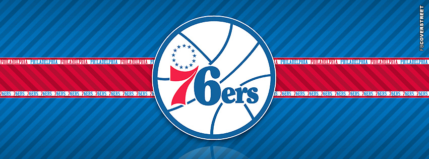 Philadelphia 76ers Striped Cover  Wallpaper