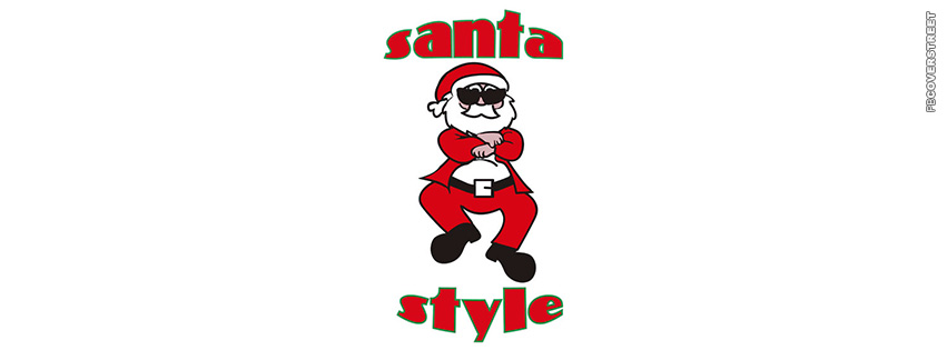Santa Style Gangnam Style  Wallpaper