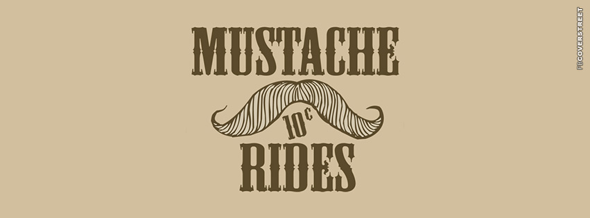Mustache Rides  Wallpaper