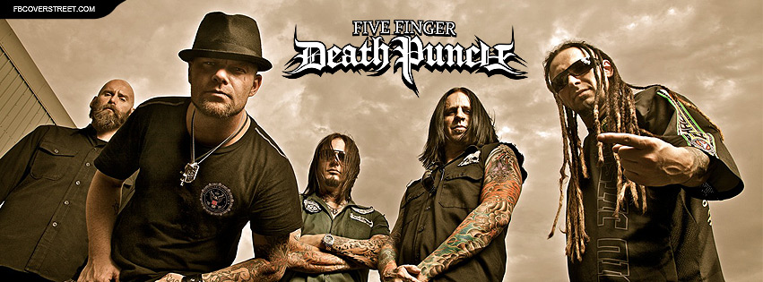 Five Finger Death Punch Band Photo 2 Facebook Cover