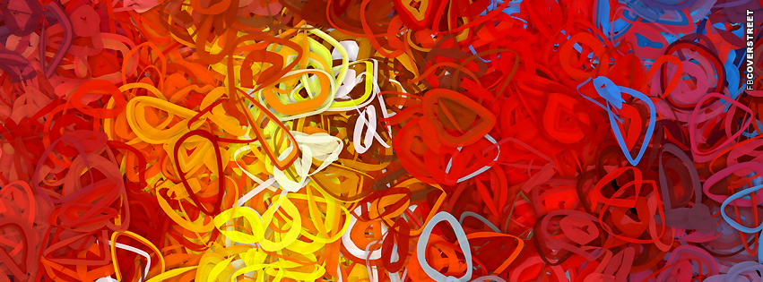 Vibrant Scribbles  Wallpaper