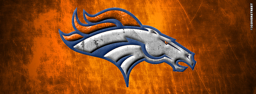 Denver Broncos Brutal Facebook Cover Logo  Wallpaper