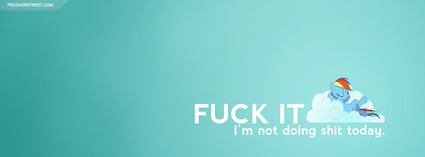 Not Doing Anything Today Cartoon Pony  Wallpaper