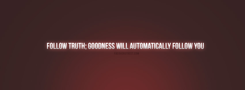Follow Truth Quote Wallpaper