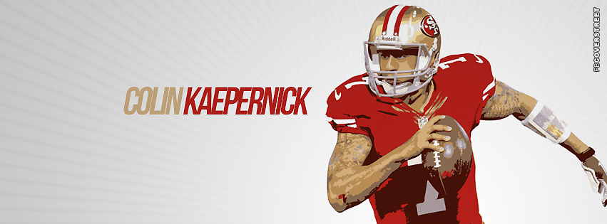 San Francisco 49ers Colin Kaepernick Facebook Cover  Wallpaper