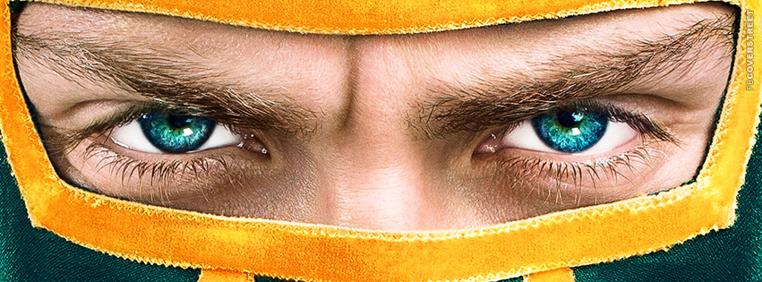 Kick Ass Movie Eyes Movie Cover  Wallpaper