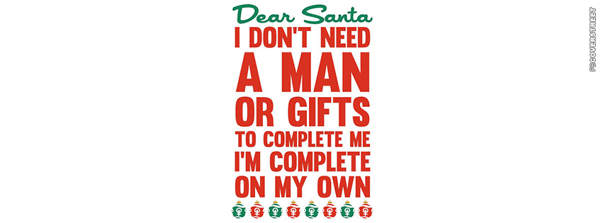 Dear Santa I Dont Need A Man  Wallpaper