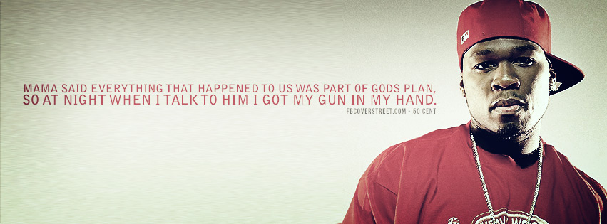 Gods Plan 50 Cent Quote Wallpaper