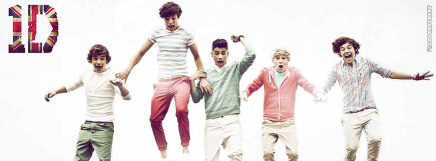 One Direction Jumping Photo  Wallpaper