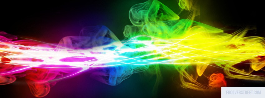 Rainbow Smoke Wallpaper