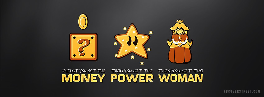 Money Power Woman Facebook Cover