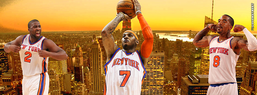 New York Knicks Felton Anthony and Smith  Wallpaper