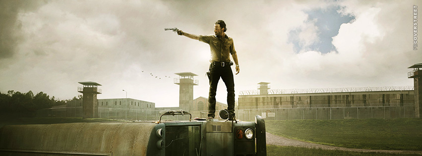 The Walking Dead Rick Grimes Cover Photo  Wallpaper
