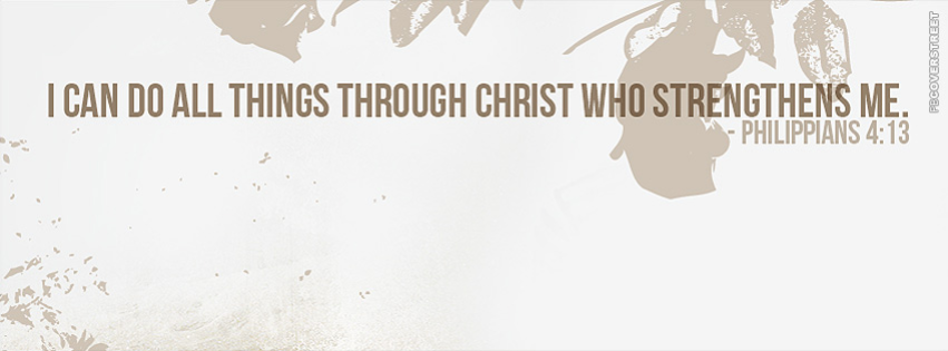 I Can Do All Things Through Christ  Wallpaper