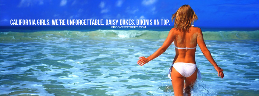 California Girls Are Unforgettable Wallpaper