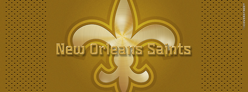 New Orleans Saints Golden Logo Cover  Wallpaper